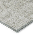 Addison Rugs Parallel Bands Taupe Washable Indoor-Outdoor Rug