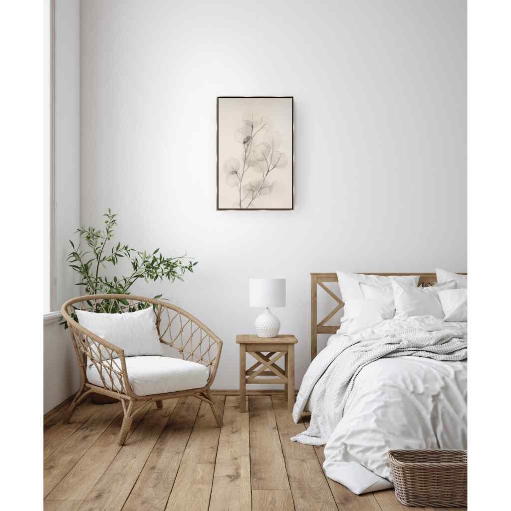 Leftbank Art Pearly Eucalyptus Hand Crafted Canvas Art