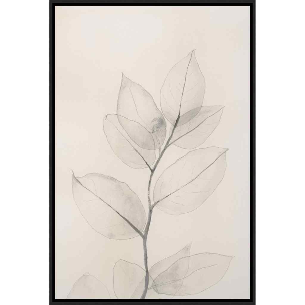 Leftbank Art Pearly Eucalyptus Hand Crafted Canvas Art