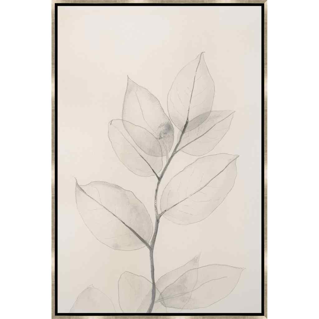 Leftbank Art Pearly Eucalyptus Hand Crafted Canvas Art