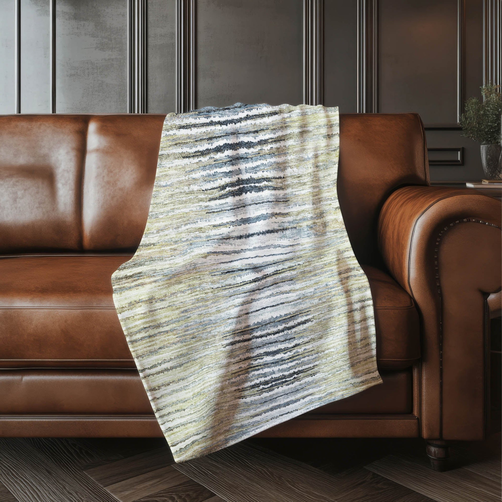 Addison Rugs Pixel Weave 50" x 70" Throw Blanket
