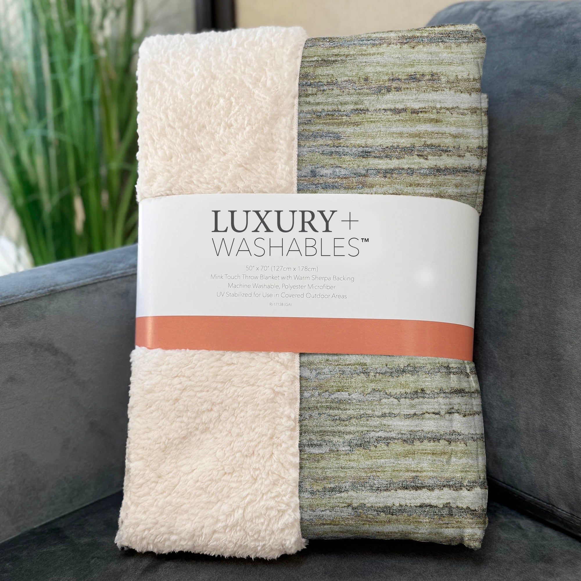 Addison Rugs Pixel Weave 50" x 70" Throw Blanket