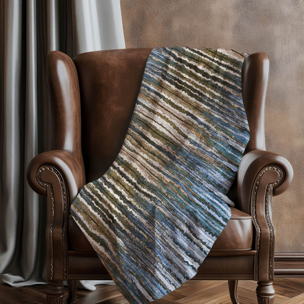 Addison Rugs Pixel Weave 50" x 70" Throw Blanket