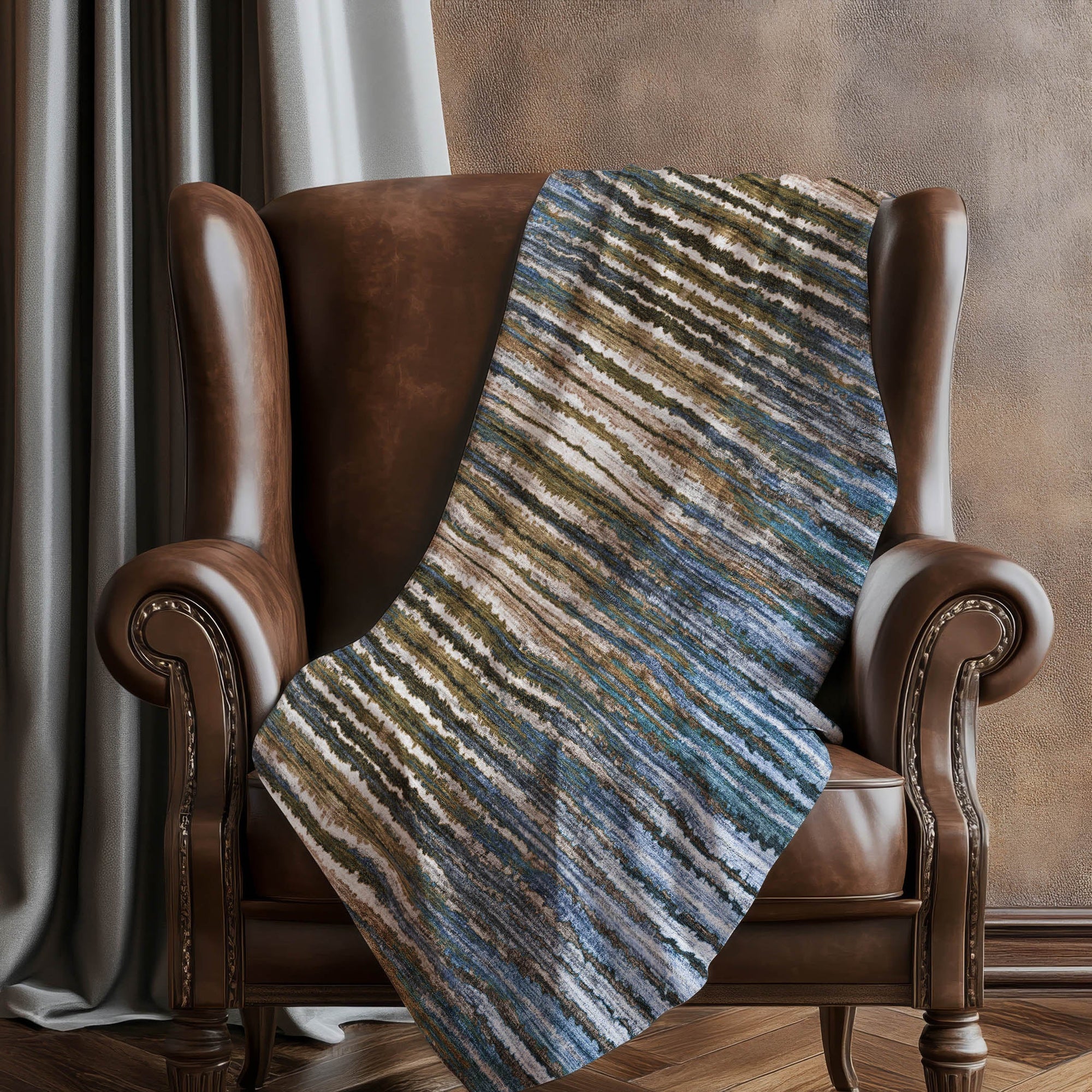 Addison Rugs Pixel Weave 50" x 70" Throw Blanket