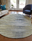 Addison Rugs Pixel Weave Beige Washable Indoor-Outdoor Rug