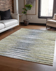 Addison Rugs Pixel Weave Beige Washable Indoor-Outdoor Rug