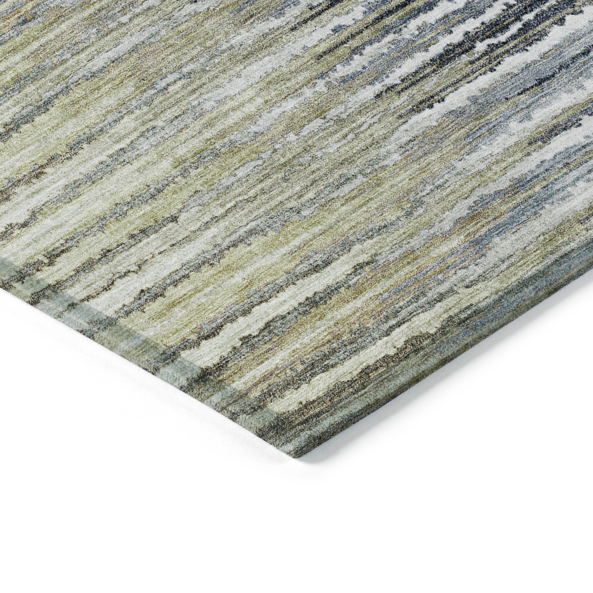 Addison Rugs Pixel Weave Beige Washable Indoor-Outdoor Rug