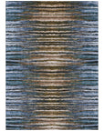 Addison Rugs Pixel Weave Blue Washable Indoor-Outdoor Rug