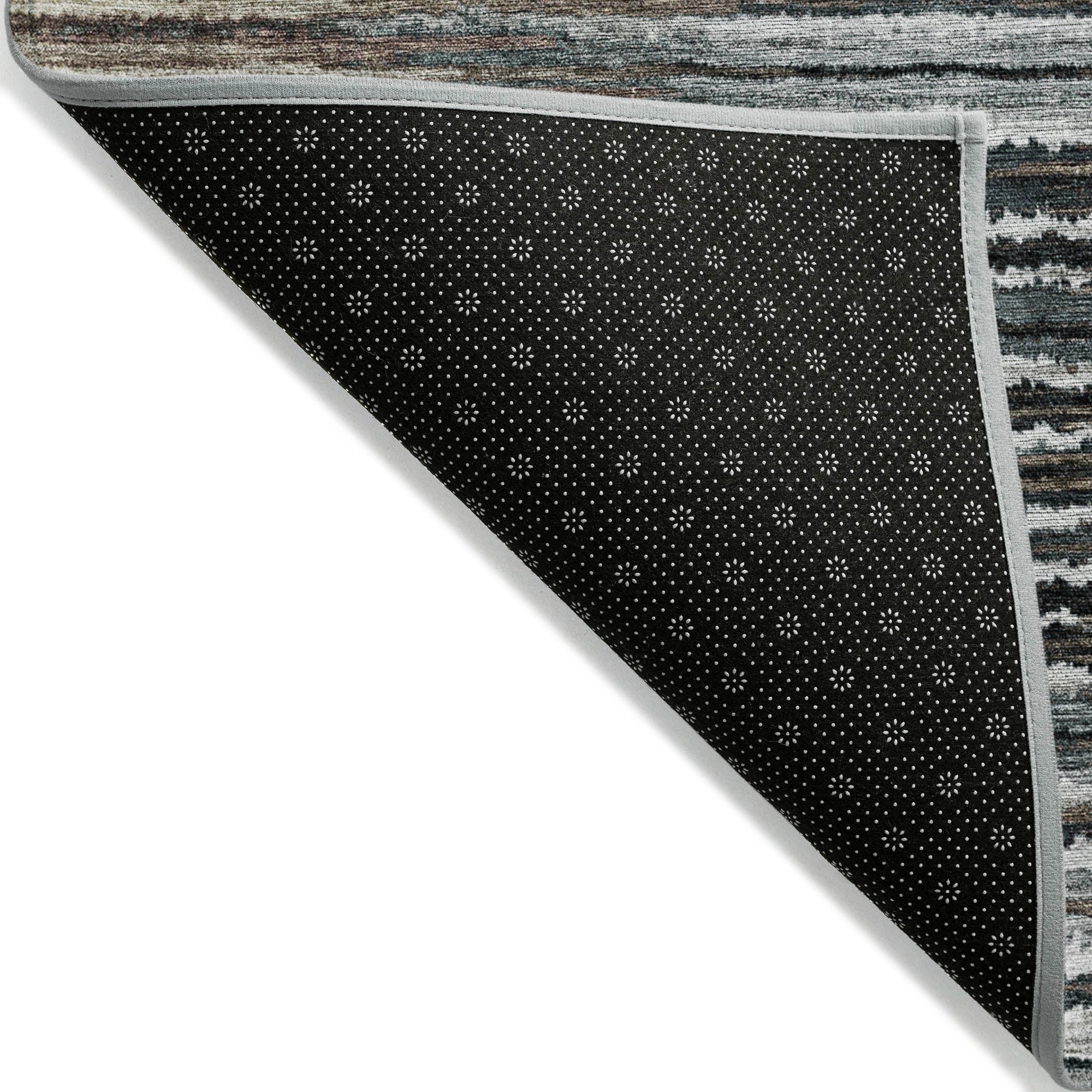 Addison Rugs Pixel Weave Brown Washable Indoor-Outdoor Rug