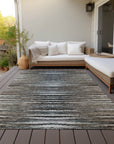 Addison Rugs Pixel Weave Brown Washable Indoor-Outdoor Rug