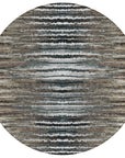 Addison Rugs Pixel Weave Brown Washable Indoor-Outdoor Rug