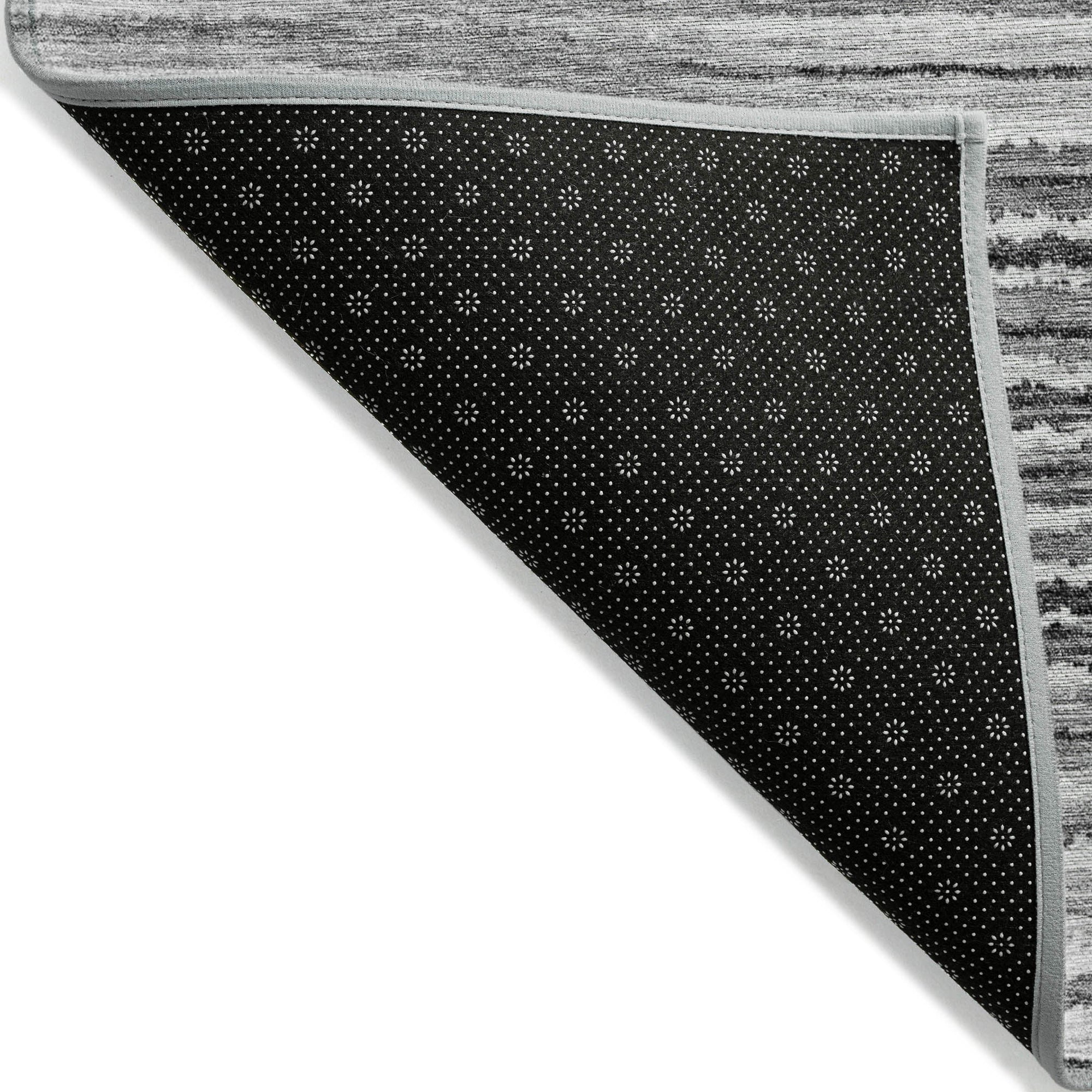 Addison Rugs Pixel Weave Grey Washable Indoor-Outdoor Rug