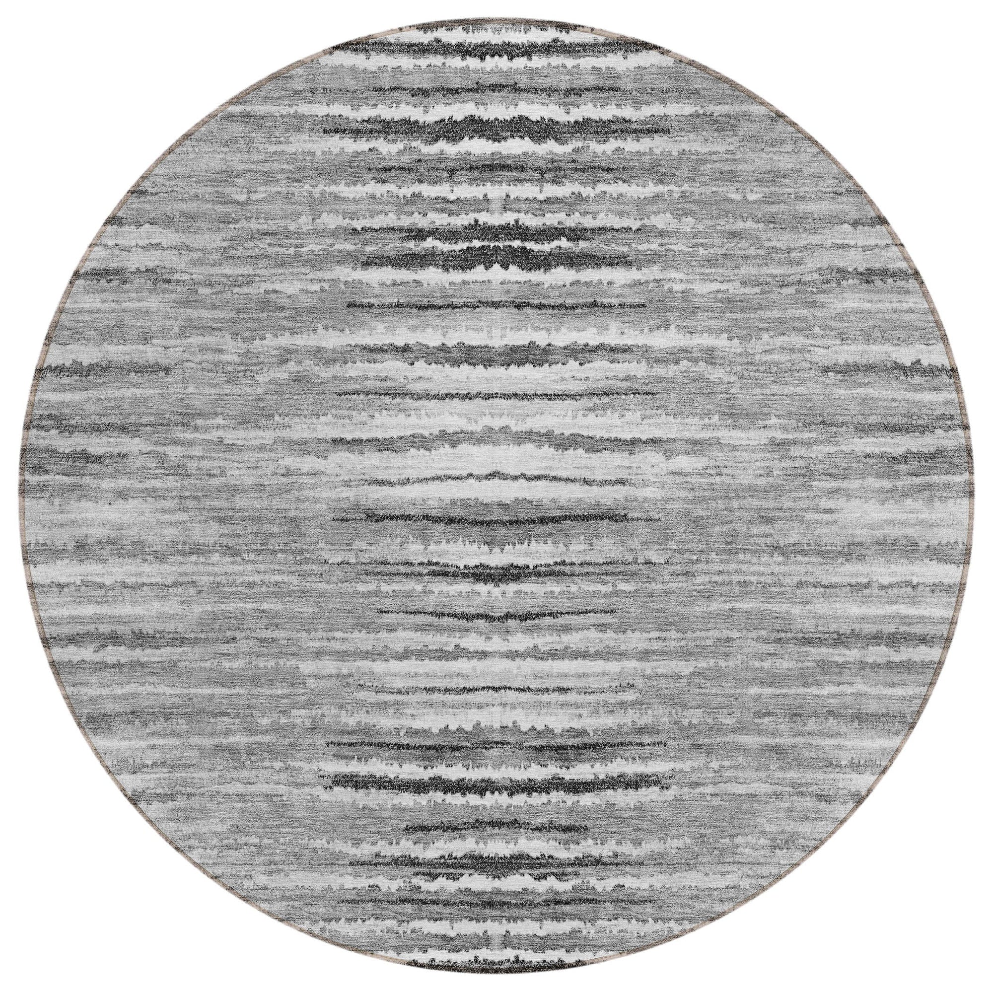 Addison Rugs Pixel Weave Grey Washable Indoor-Outdoor Rug