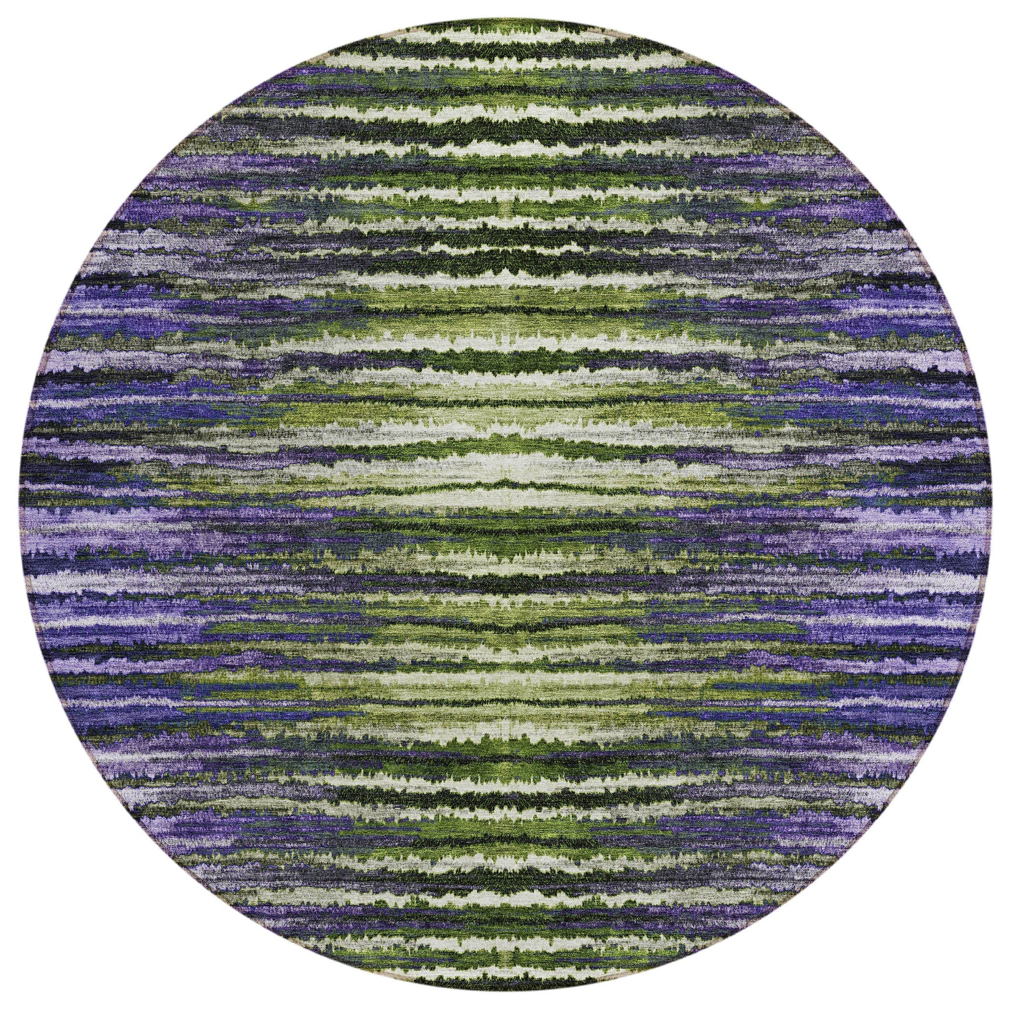 Addison Rugs Pixel Weave Purple Washable Indoor-Outdoor Rug