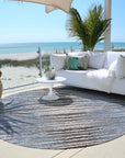 Addison Rugs Pixel Weave Sky Washable Indoor-Outdoor Rug