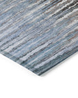 Addison Rugs Pixel Weave Sky Washable Indoor-Outdoor Rug
