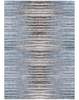 Addison Rugs Pixel Weave Sky Washable Indoor-Outdoor Rug