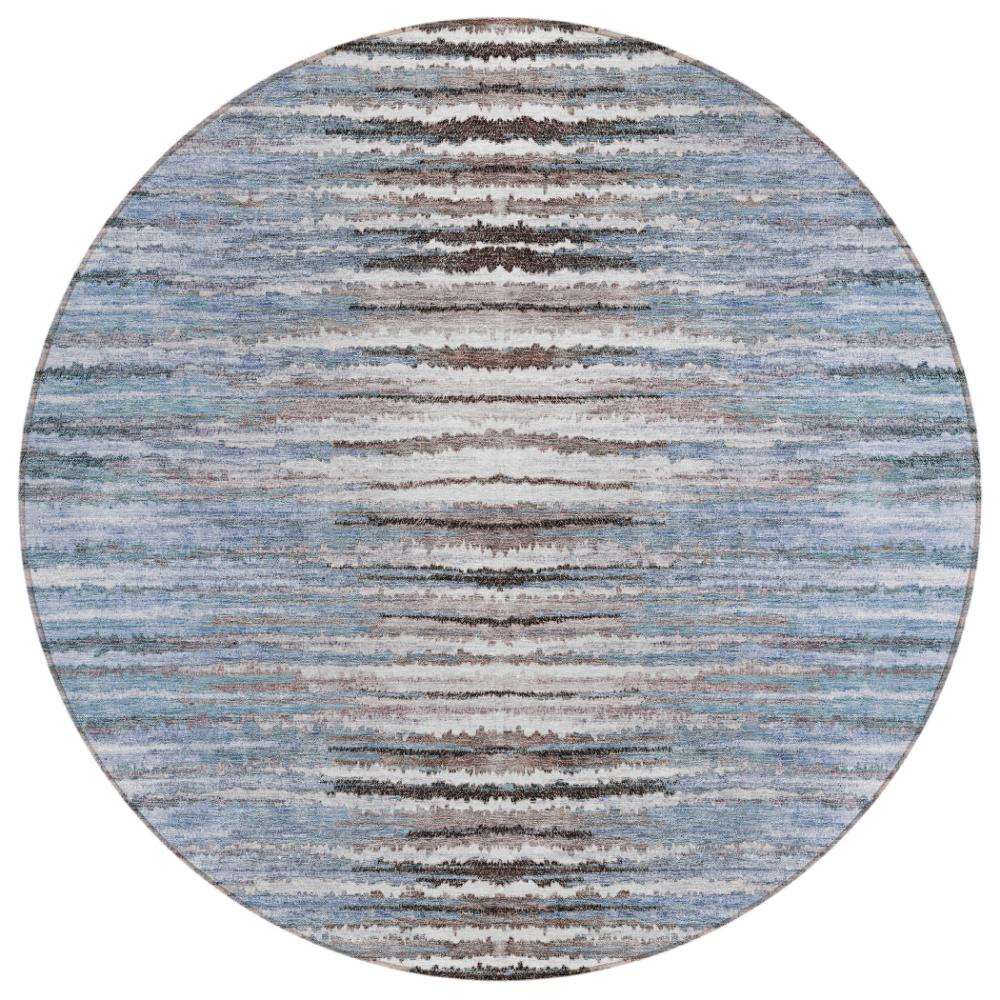 Addison Rugs Pixel Weave Sky Washable Indoor-Outdoor Rug