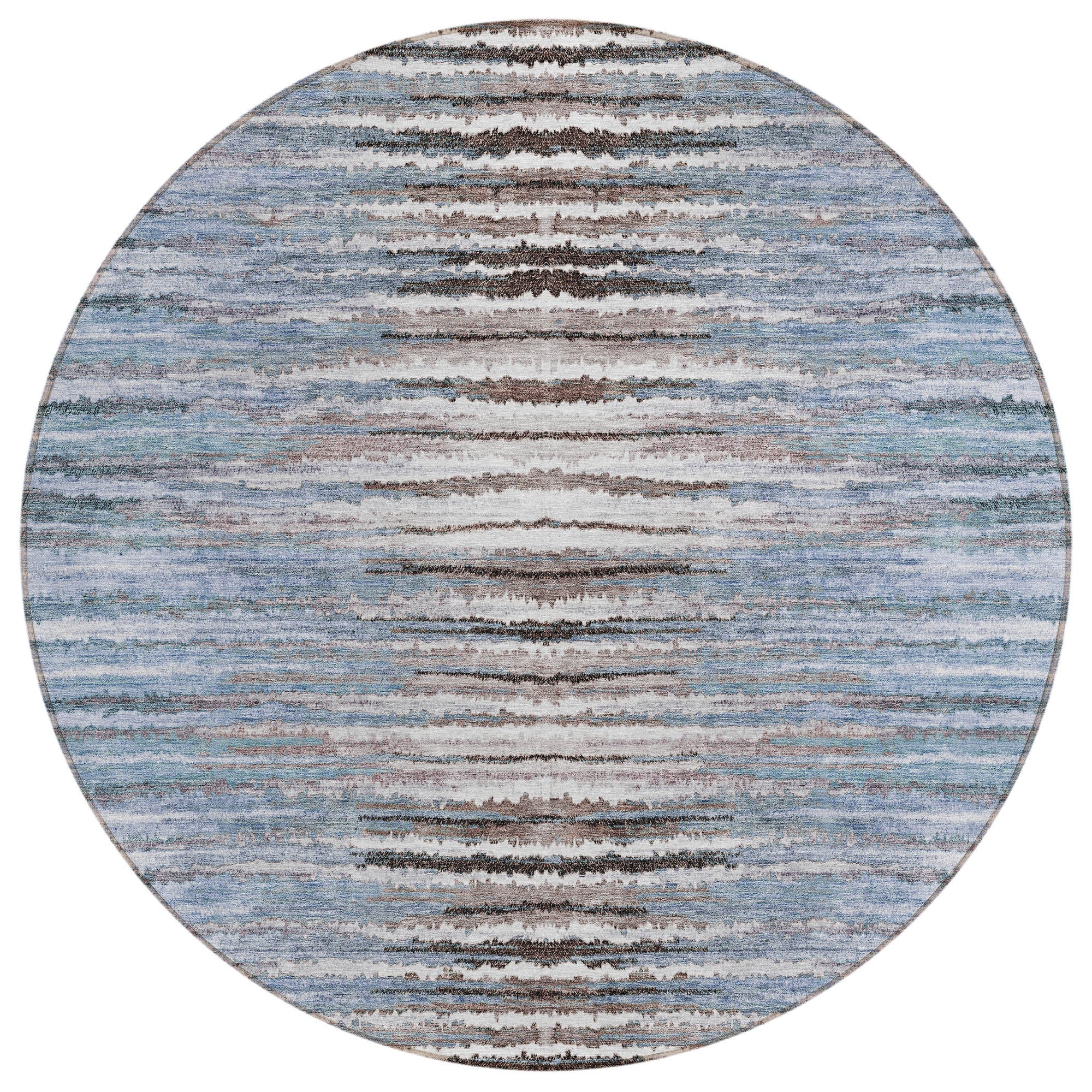 Addison Rugs Pixel Weave Sky Washable Indoor-Outdoor Rug