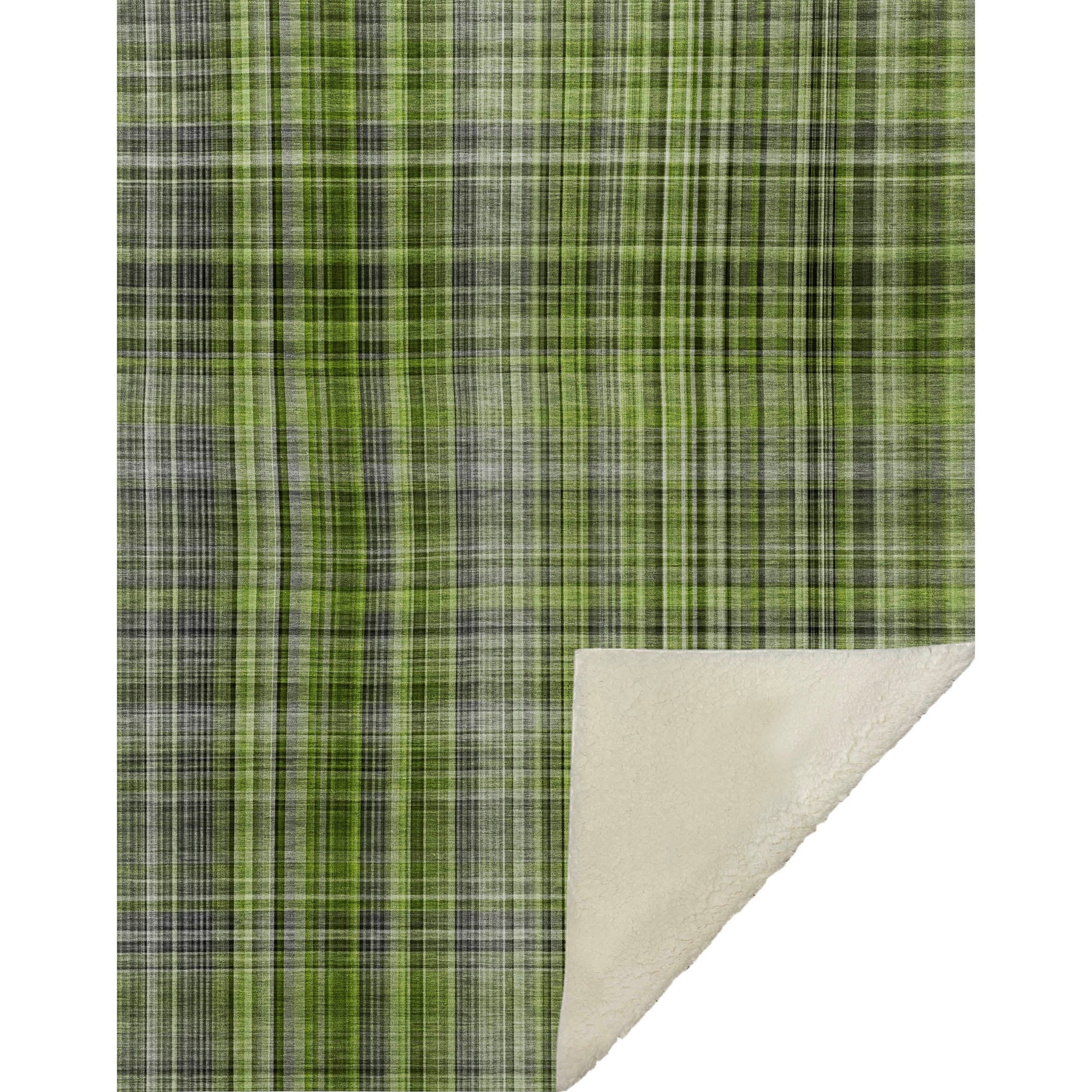 Addison Rugs Plaid 50" x 70" Throw Blanket