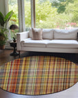 Addison Rugs Plaid Paprika Washable Indoor-Outdoor Rug
