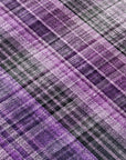 Addison Rugs Plaid Purple Washable Indoor-Outdoor Rug