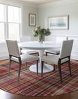 Addison Rugs Plaid Red Washable Indoor-Outdoor Rug