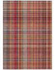 Addison Rugs Plaid Red Washable Indoor-Outdoor Rug