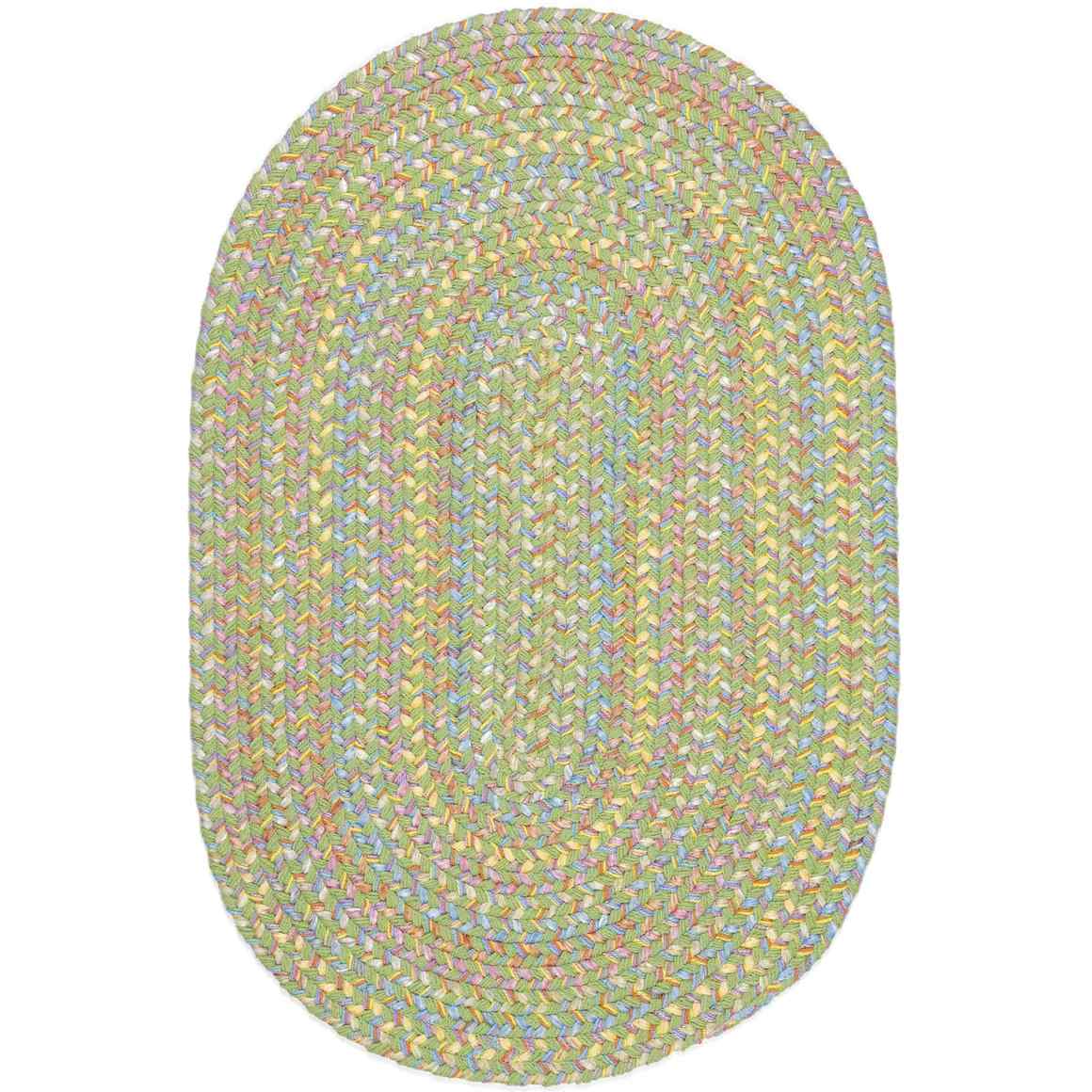 Rhody Rug Playtime Braided Oval Reversible Area Rugs