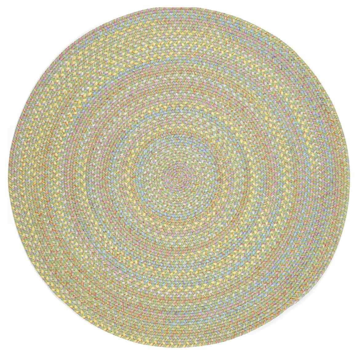 Rhody Rug Playtime Braided Round Reversible Area Rugs