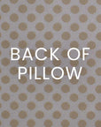 D.V. Kap Polka Dots Cream Throw Pillow With Insert