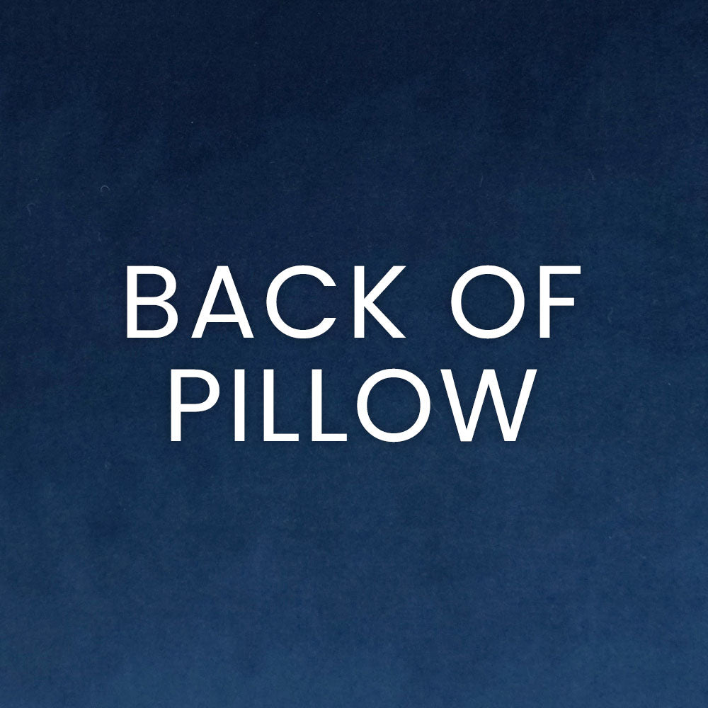 D.V. Kap Toro Navy Blue Throw Pillow With Insert