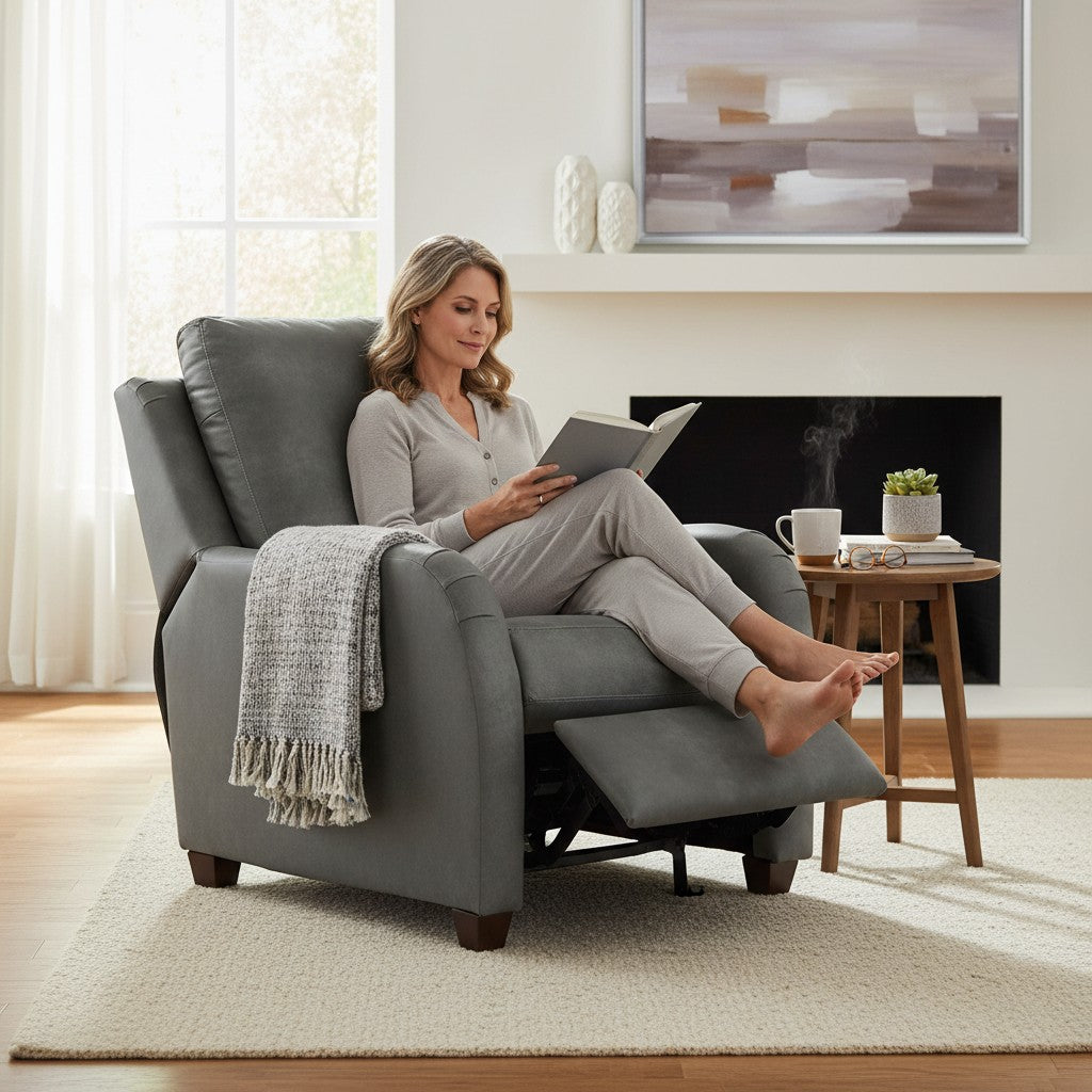 Uptown Sebastian Prestinia Luxury Power Motion Leather Chair