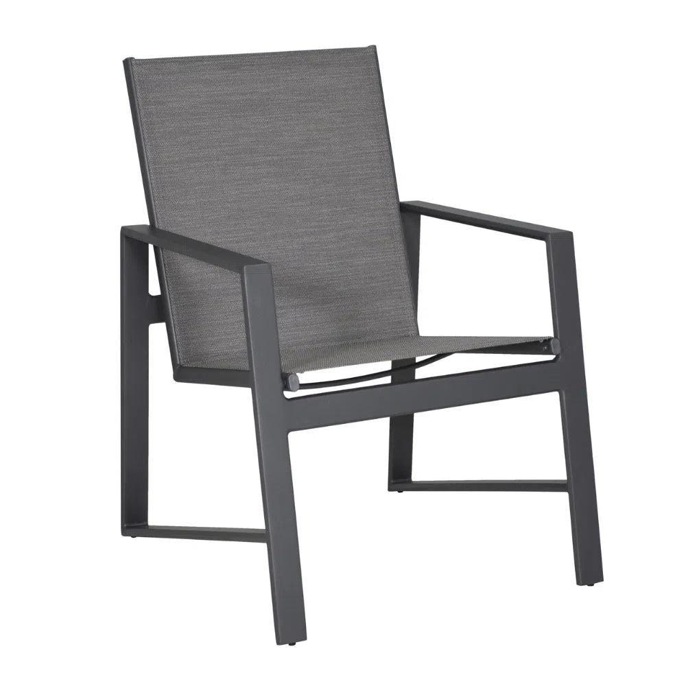 Prism Aluminum Sling Outdoor Dining Table Set 6PC