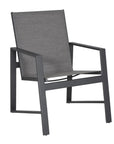 Prism Aluminum Sling Outdoor Dining Table Set 6PC