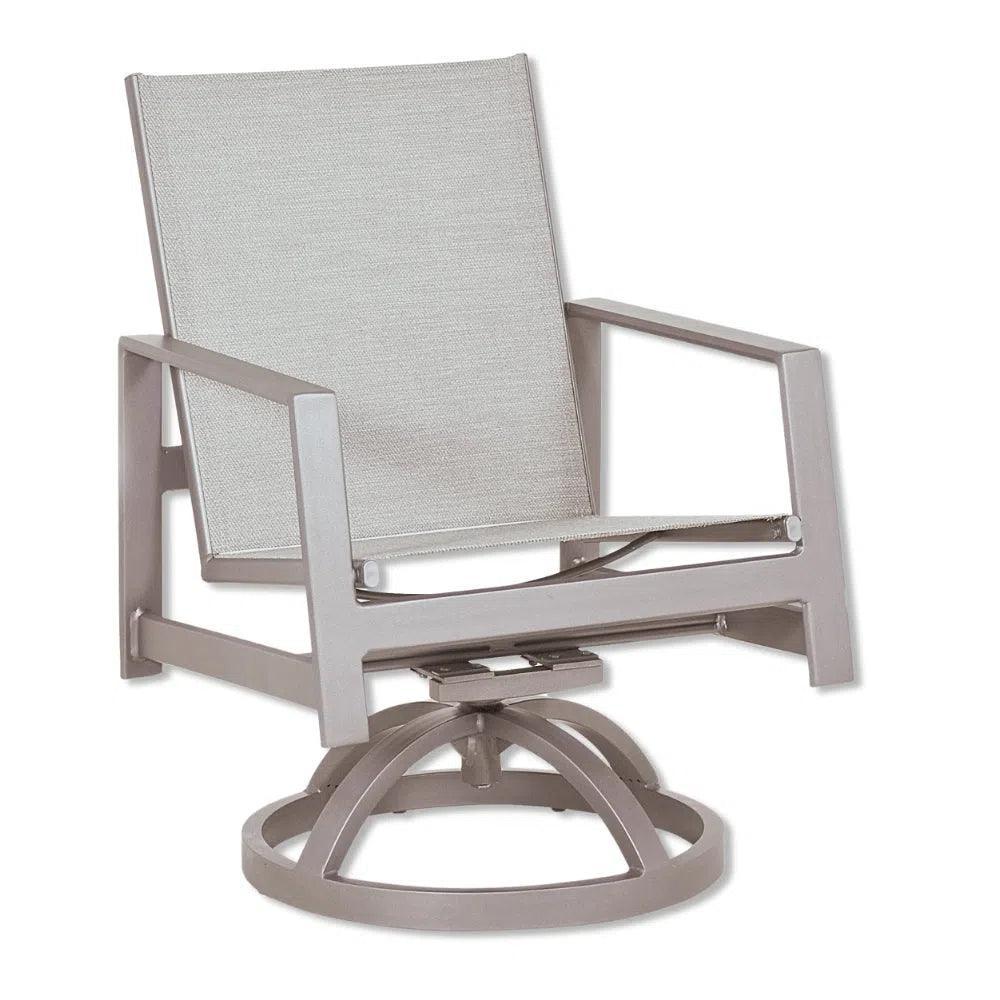 Prism Aluminum Sling Outdoor Dining Table Set 6PC