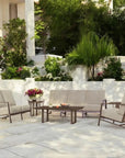 Prism High Back Deep Sofa with Table Set 6PC