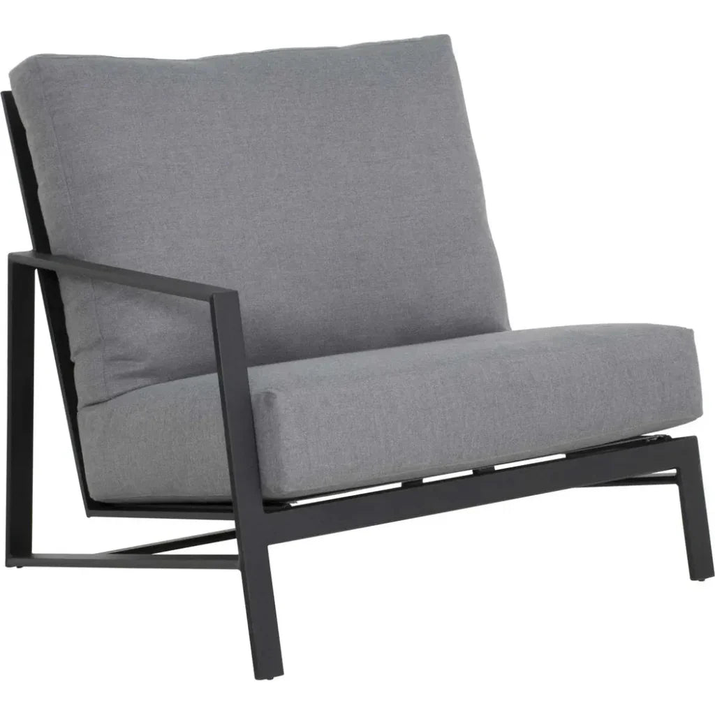 Prism Sectional Sofa With Firepit Table Set 6PC