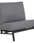 Prism Sectional Sofa With Firepit Table Set 6PC