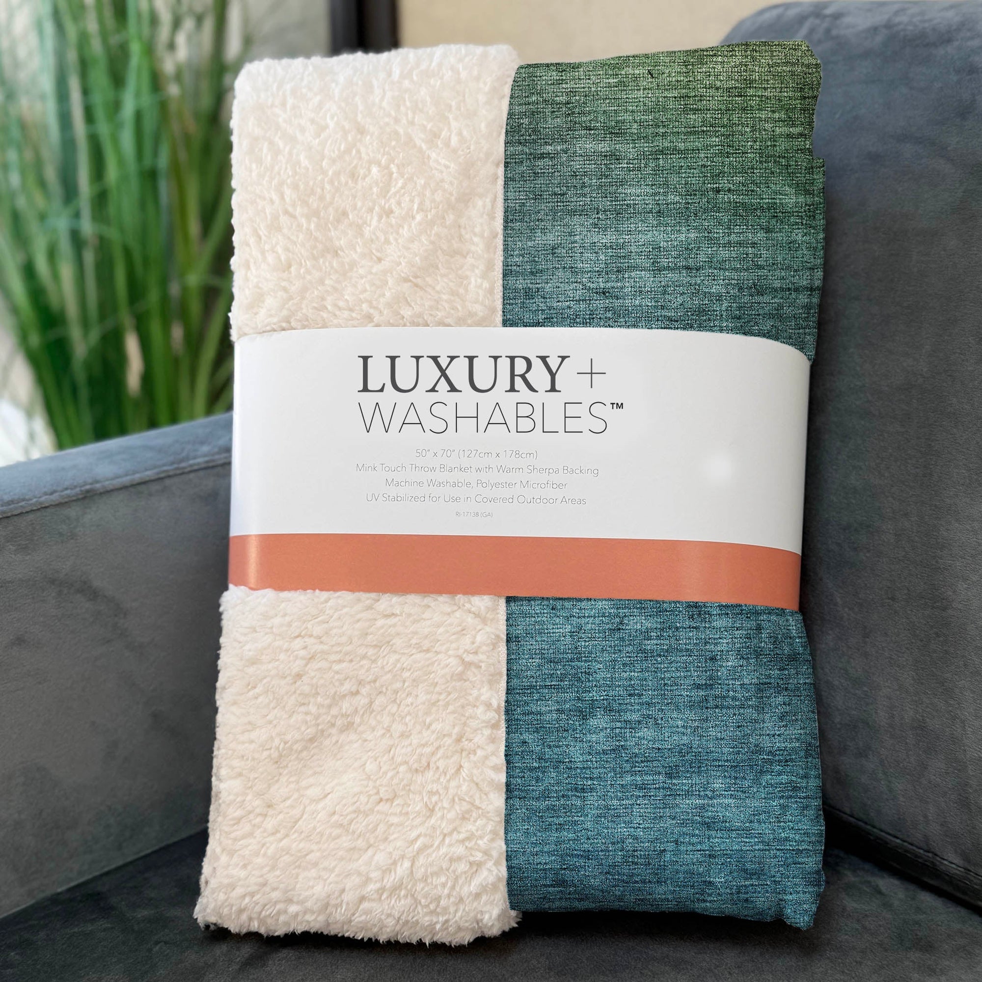 Addison Rugs Quiet Current 50" x 70" Throw Blanket