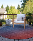 Addison Rugs Quiet Current Blue Washable Indoor-Outdoor Rug