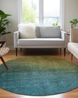 Addison Rugs Quiet Current Brown Washable Indoor-Outdoor Rug