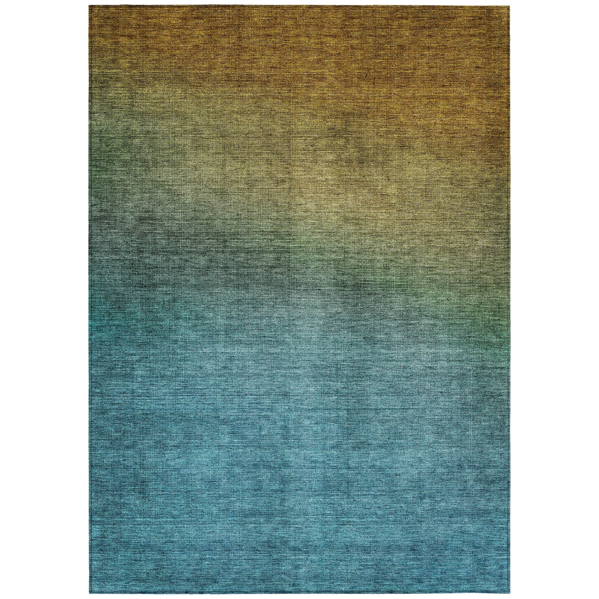 Addison Rugs Quiet Current Brown Washable Indoor-Outdoor Rug