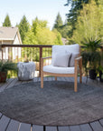 Addison Rugs Quiet Current Grey Washable Indoor-Outdoor Rug
