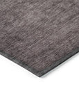 Addison Rugs Quiet Current Grey Washable Indoor-Outdoor Rug