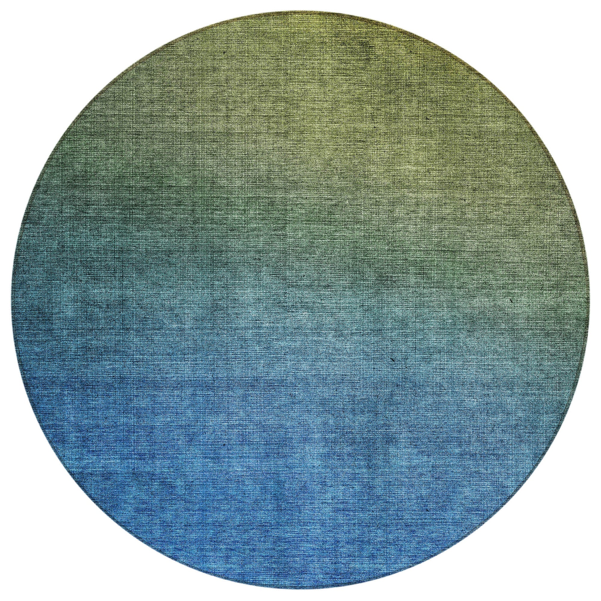 Addison Rugs Quiet Current Olive Washable Indoor-Outdoor Rug