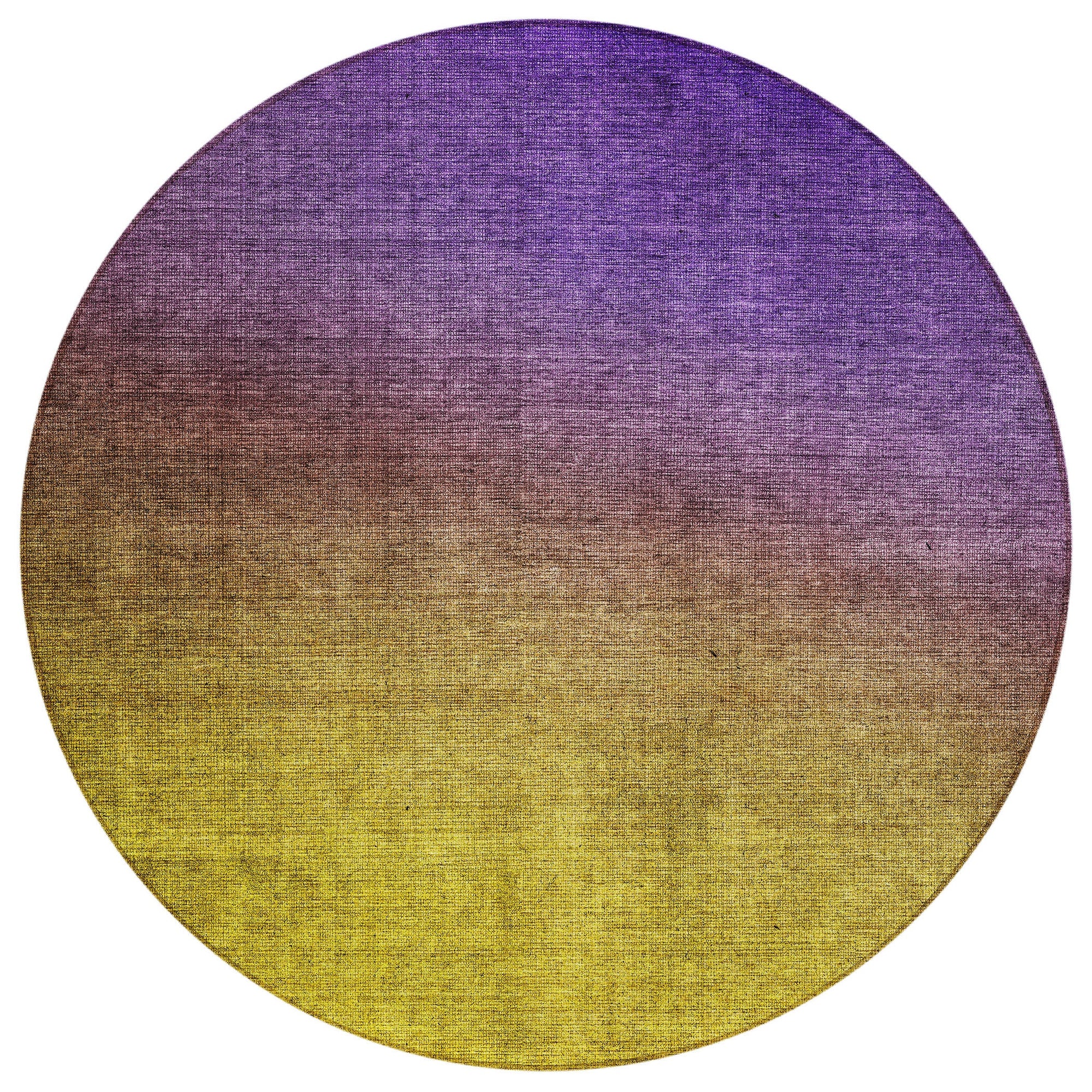 Addison Rugs Quiet Current Purple Washable Indoor-Outdoor Rug