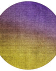 Addison Rugs Quiet Current Purple Washable Indoor-Outdoor Rug
