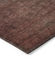 Addison Rugs Quiet Current Teal Washable Indoor-Outdoor Rug