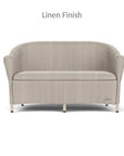 Reflections Wicker Padded Seat Loveseat -- view 5